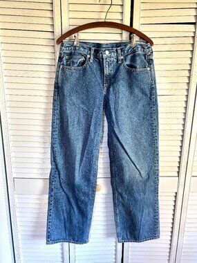 Gap Low Rise Rigid 90s Loose Jeans Size 27